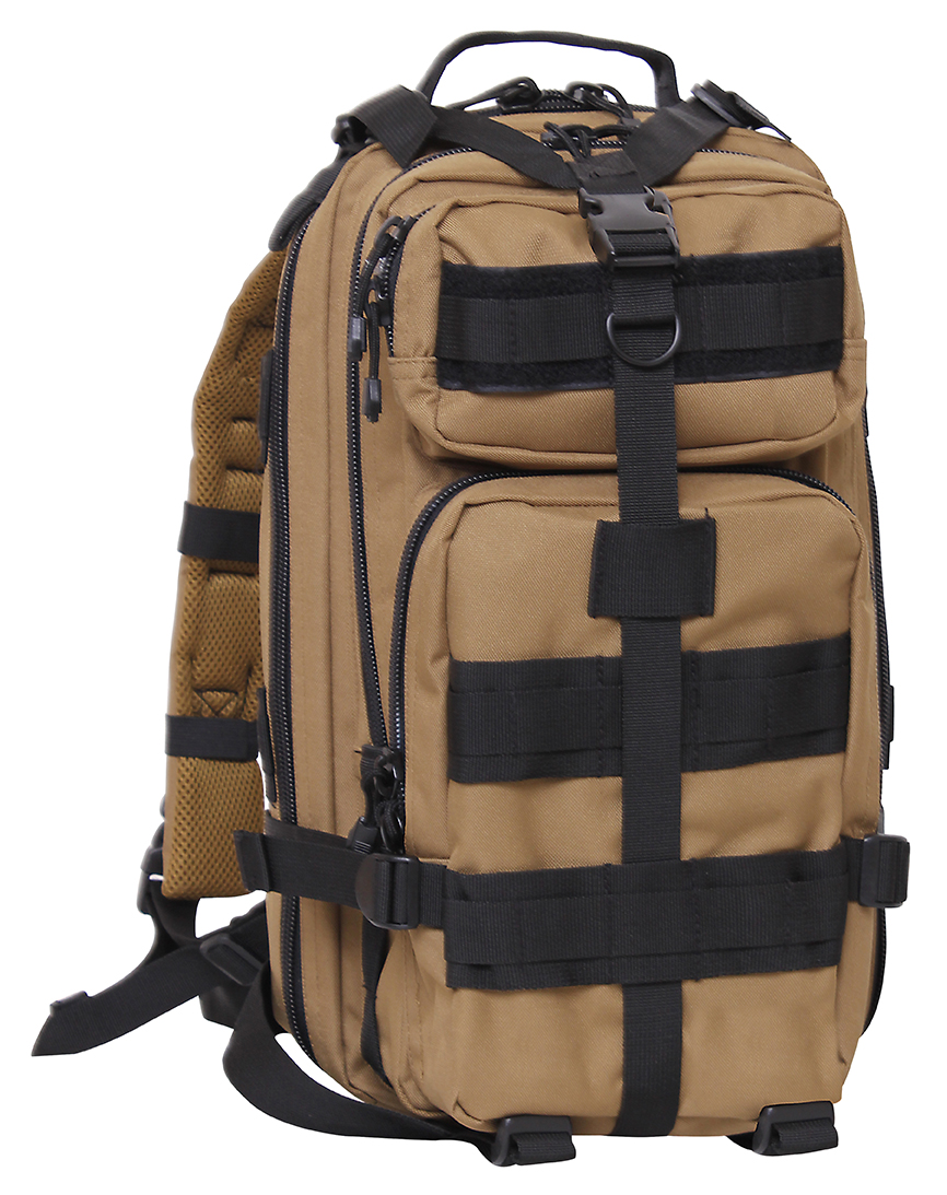 Rothco Medium Transport Pack - Coyote Brown-Black - Rothco