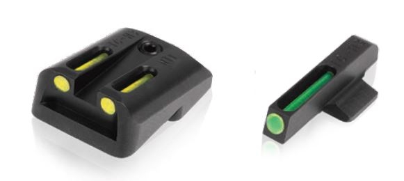 TruGlo TFO Sights SIG P-Series GRN-Front/Yellow-Rear -TG131ST1Y - Truglo