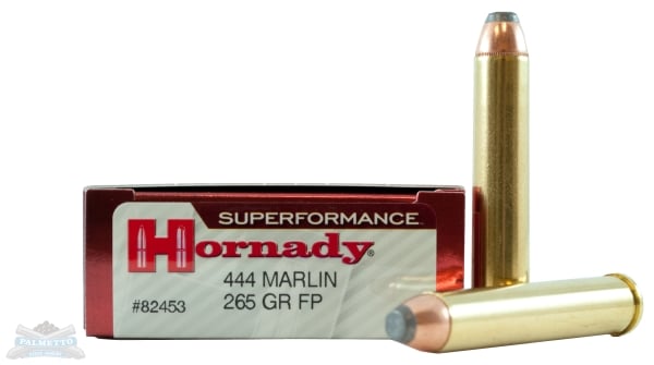 Hornady 444 Marlin 265gr FP Superformance Ammunition 20rds- - -82453