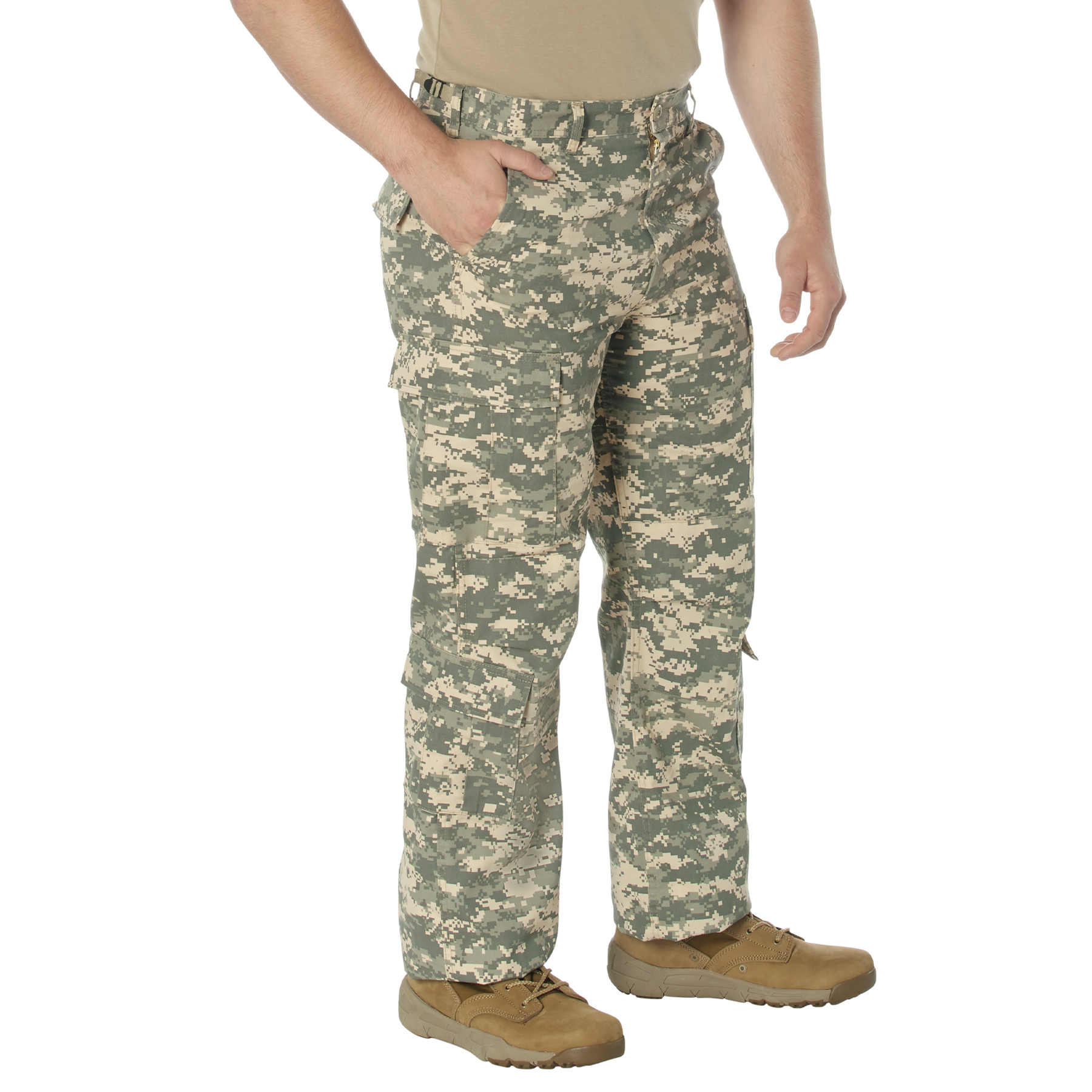 Rothco Rothco Vintage Paratrooper Cargo Fatigue Pants - Acu Digital Camo, Medium