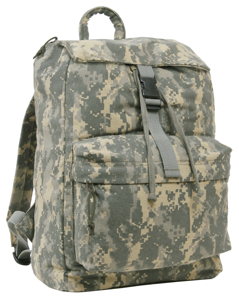 Rothco Rothco Canvas Daypack - Acu Digital Camo