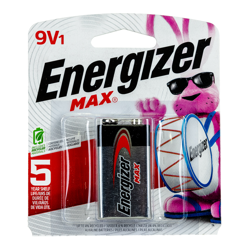 Energizer Max Alk 9V-1  522Bp - Energizer