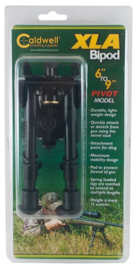Caldwell XLA 6 to 9"Bipod  Pivot Model, Black 247142 - Caldwell