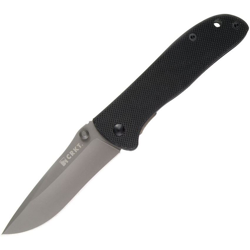 CRKT Drifter Folding Knife Plain, Black