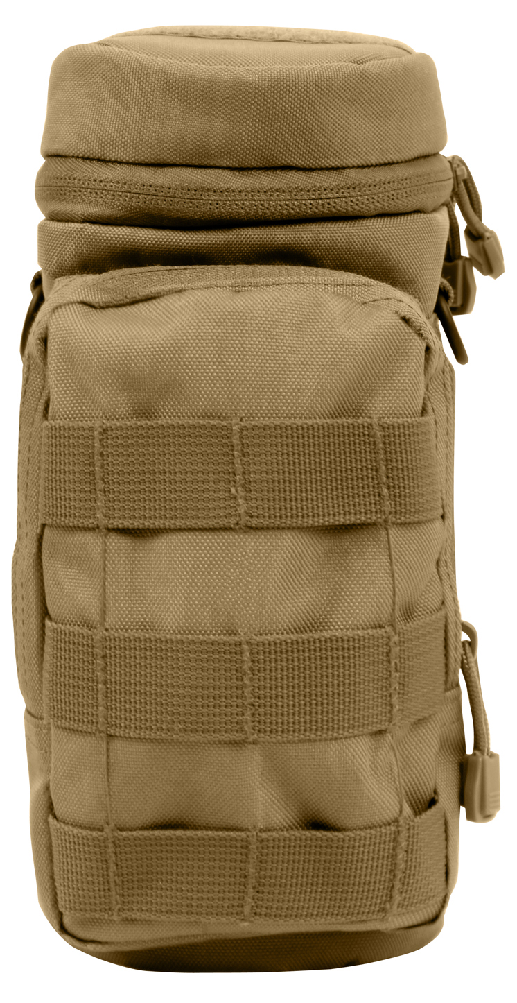 Rothco Rothco Molle Compatible Water Bottle Pouch - Coyote Brown
