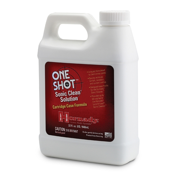 Hornady One Shot Sonic Clean Lock-N-Load Sonic Brass Case Solution  43355