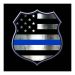 Rothco Rothco Thin Blue Line Shield T-Shirt - Large