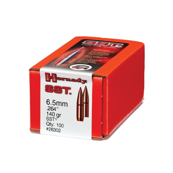 Hornady 6.5MM (.264) SST Bullets - 140gr - 100ct - 26302 - Hornady