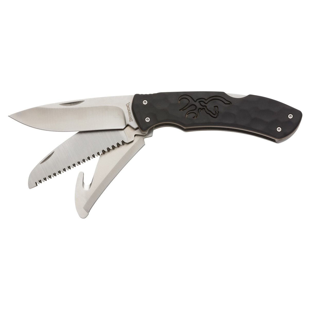 Browning Primal Kodiak Folding Knife - 3 Blade - 3220430 - Browning