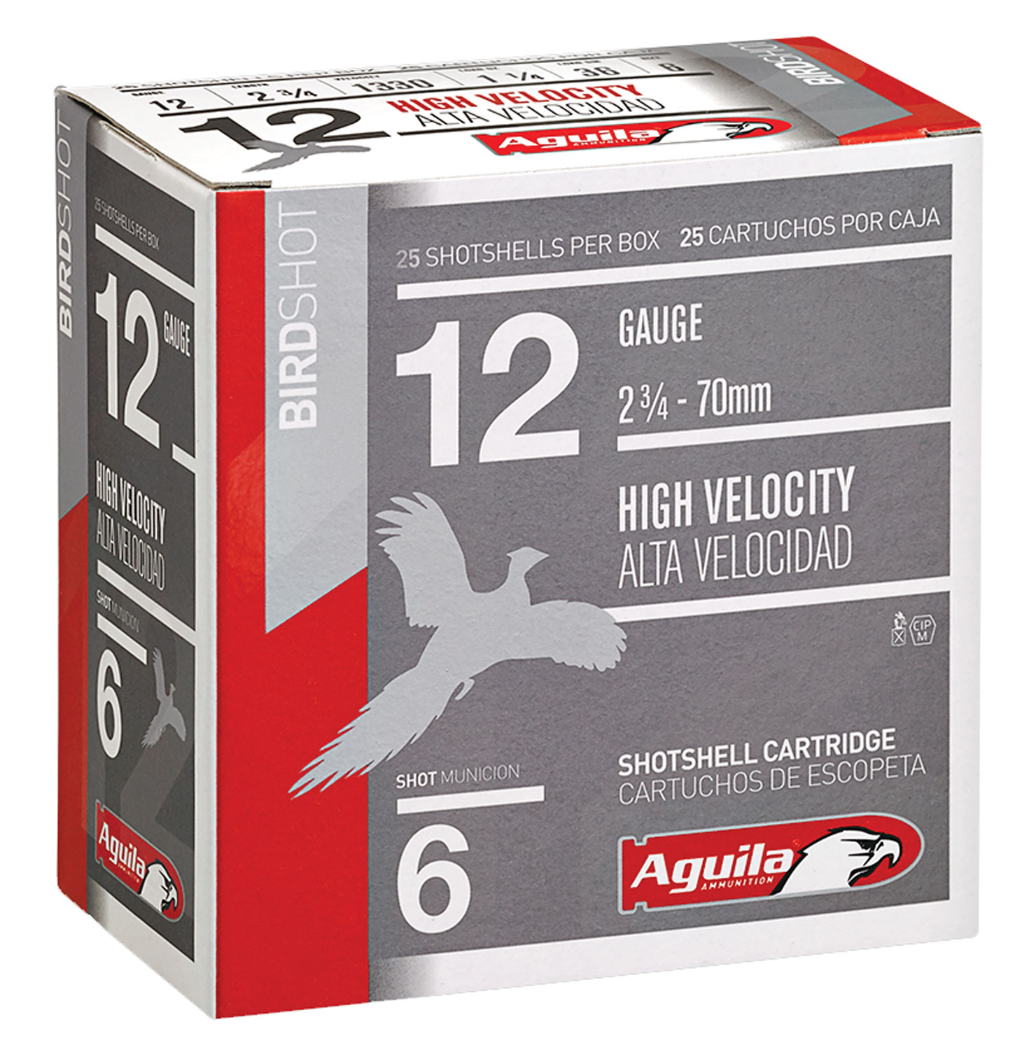 Aguila High Velocity 12 Gauge 2.75" #6, 25rds - 1CHB1206 - Aguila