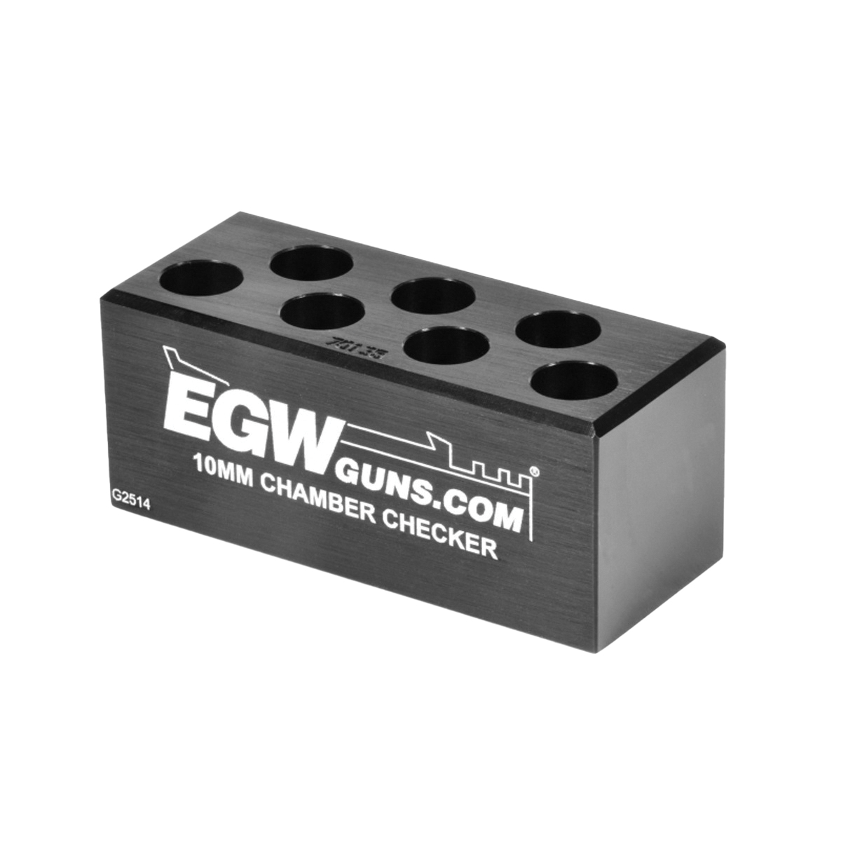 EGW 10mm 7-Hole Case Gauge Ammo Checker - Egw
