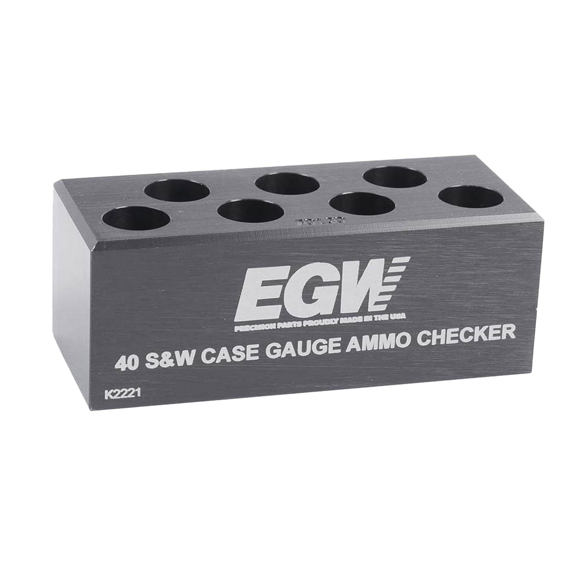 EGW .40 S&W 7-Hole Case Gauge Ammo Checker