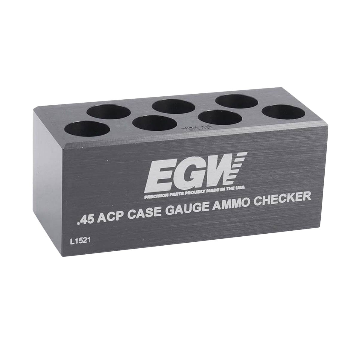 EGW .45 ACP 7-Hole Case Gauge Ammo Checker - Egw