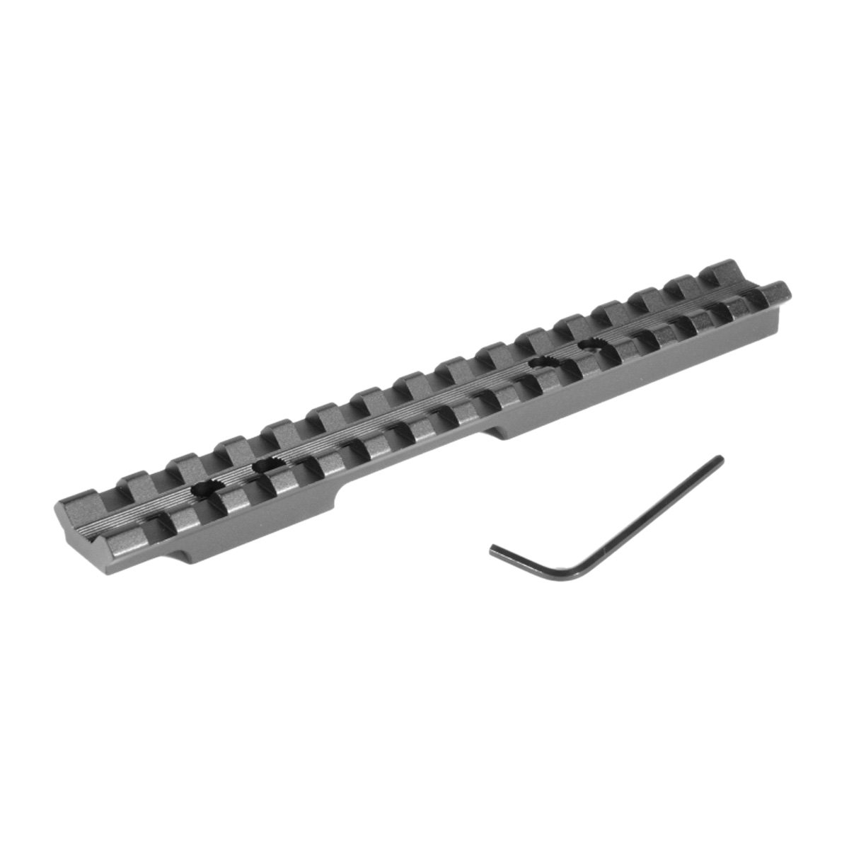 EGW Standard 1-Piece Picatinny Rail 6061-T6 Aluminum Alloy Fits Ruger American - Egw