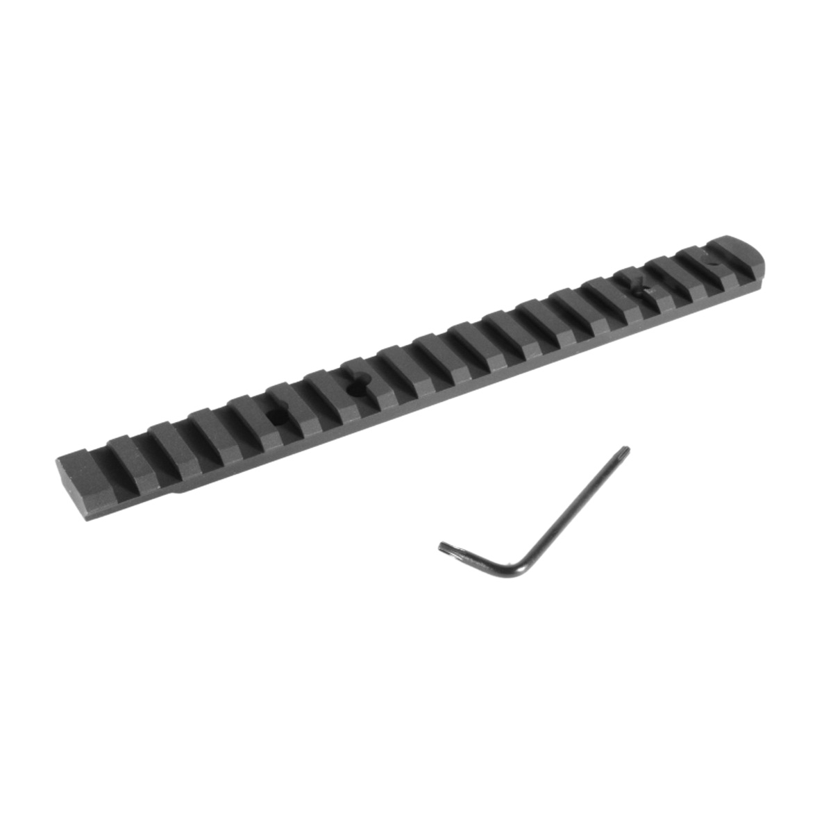 EGW Heavy Duty 1-Piece Picatinny Rail 7075-T6 Aircraft Grade Aluminum Alloy Fits Tikka T3 Compact - Egw