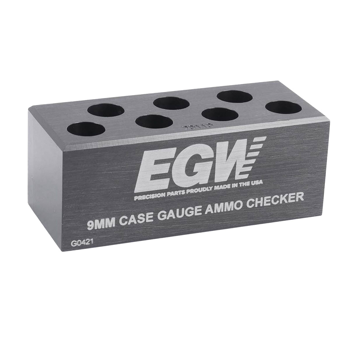 EGW 9mm 7-Hole Case Gauge Ammo Checker - Egw