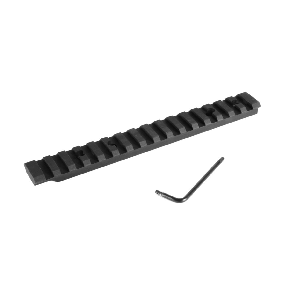 EGW Heavy Duty 1-Piece Picatinny Rail 7075-T6 Aircraft Grade Aluminum Alloy Fits Ruger American SA - Egw