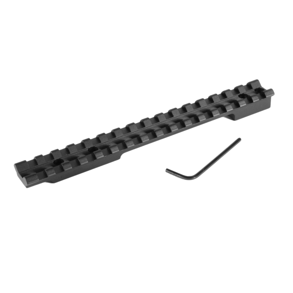 Egw EGW Standard 1-Piece Picatinny Rail 6061-T6 Aluminum Alloy Fits Ruger M77 LA