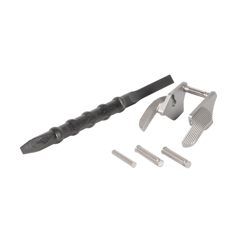 EGW Ambidextrous Heavy-Duty Thumb Safety, Stainless Steel - Egw