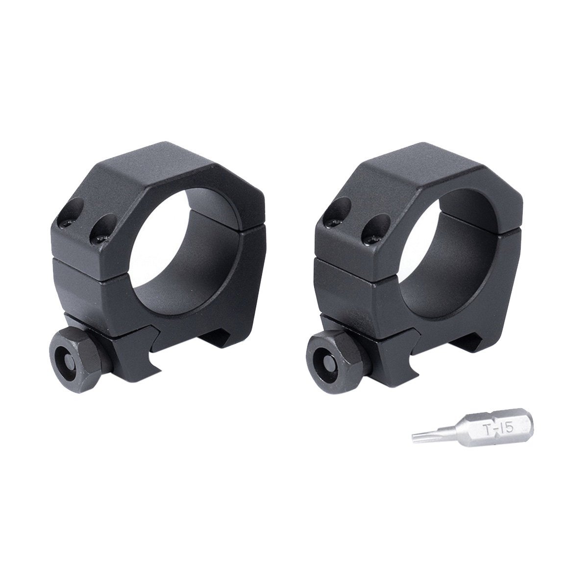 EGW Keystone Scope Ring 30mm Tube Low 6061 Aircraft Grade Aluminum Alloy Picatinny/Weaver - Egw