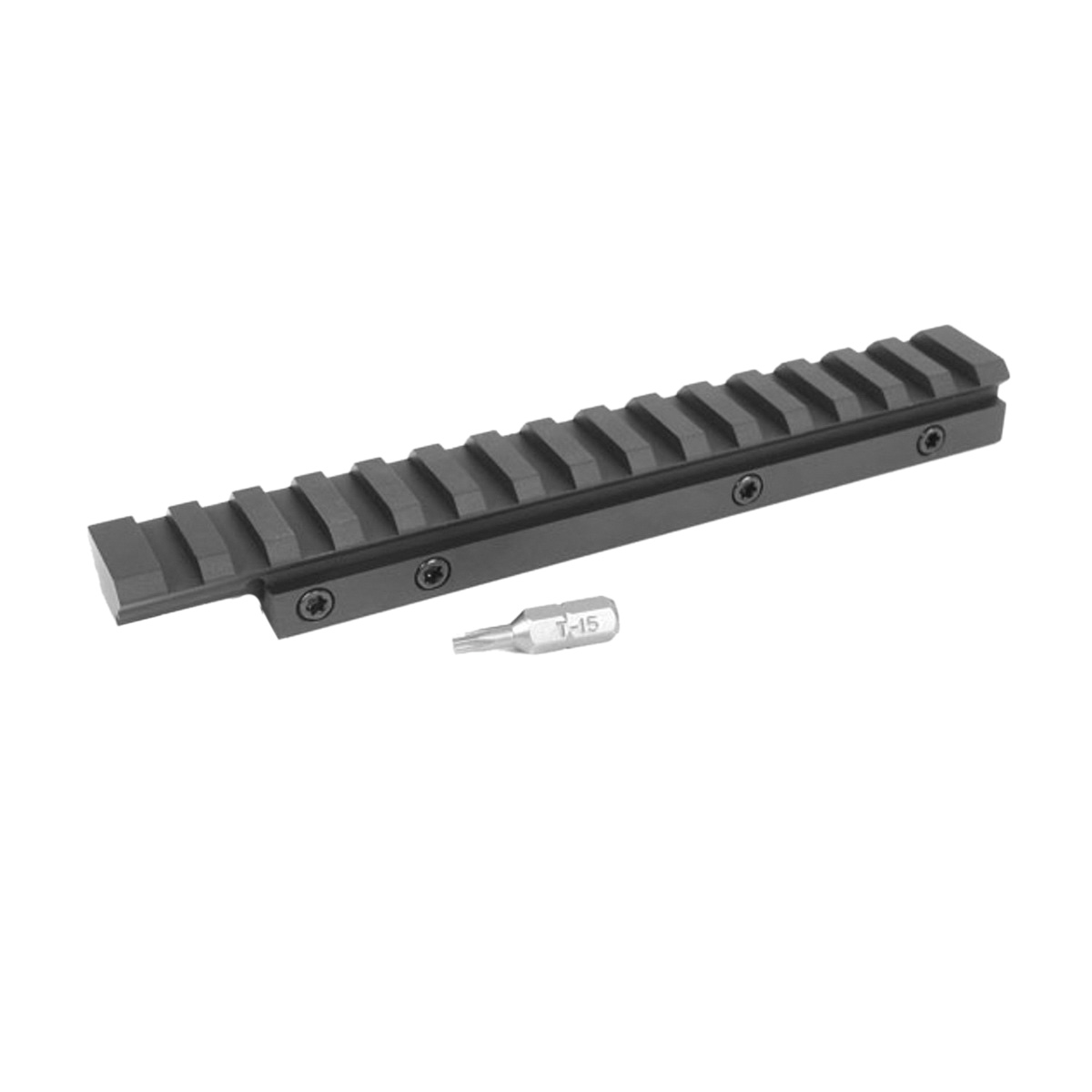 EGW Heavy Duty 1-Piece Picatinny Rail 7075-T6 Aircraft Grade Aluminum Alloy Fits CZ 457 - Egw