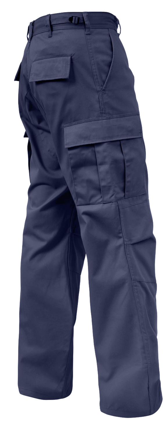 Rothco Rothco Relaxed Fit Zipper Fly Bdu Pants - Navy Blue, Medium