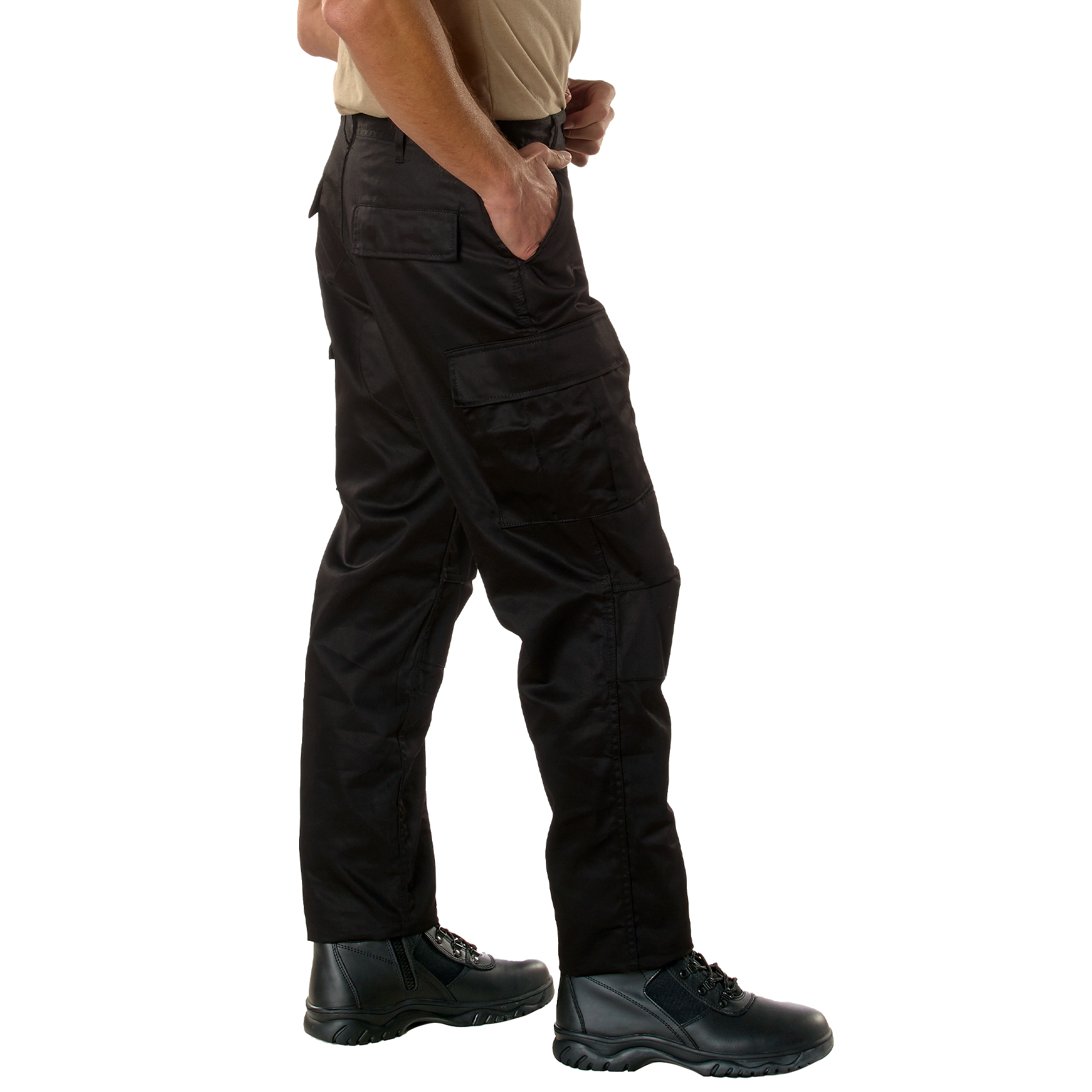 Rothco Rothco Relaxed Fit Zipper Fly Bdu Pants - Black, Small