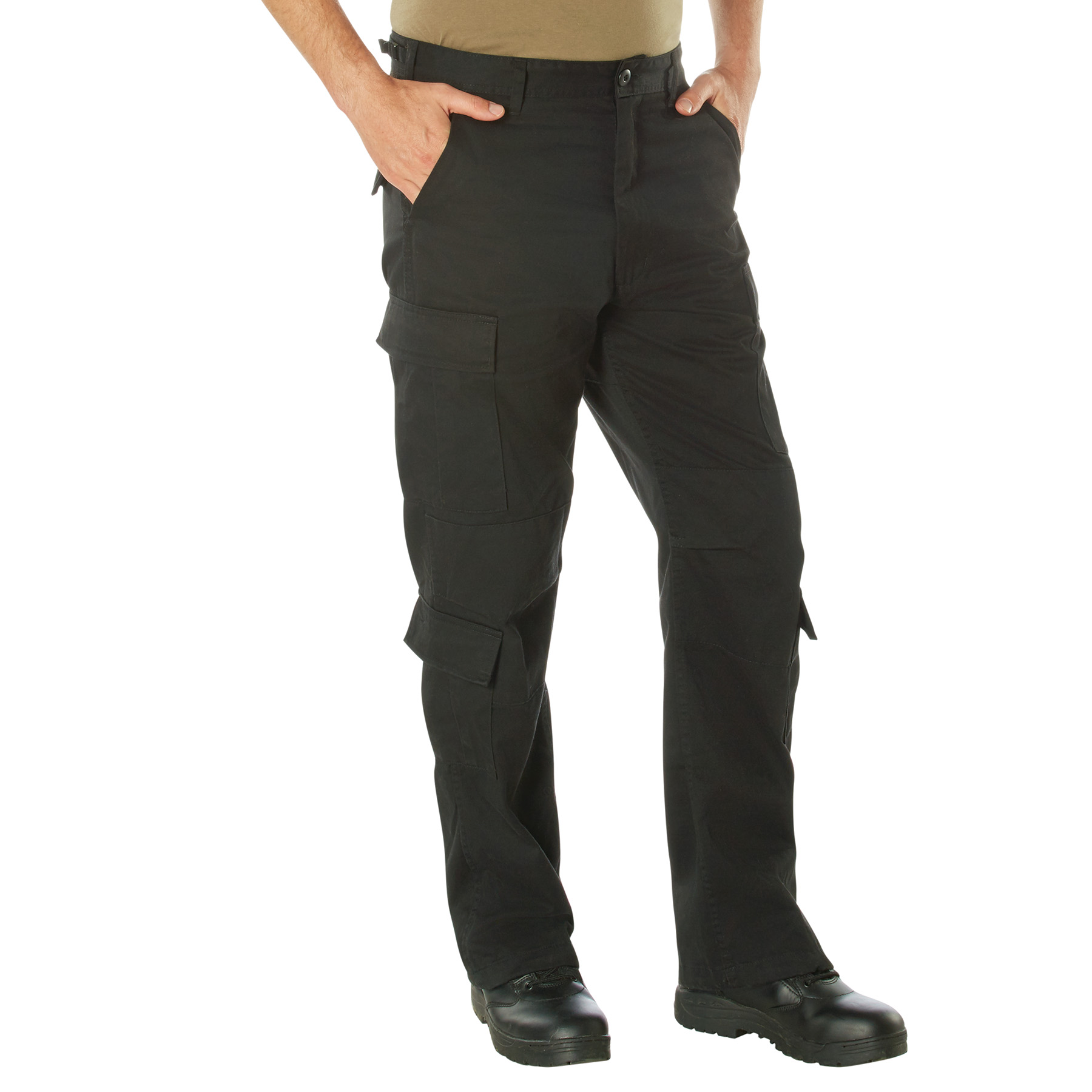 Rothco Rothco Vintage Paratrooper Cargo Fatigue Pants - Black, 4X-Large