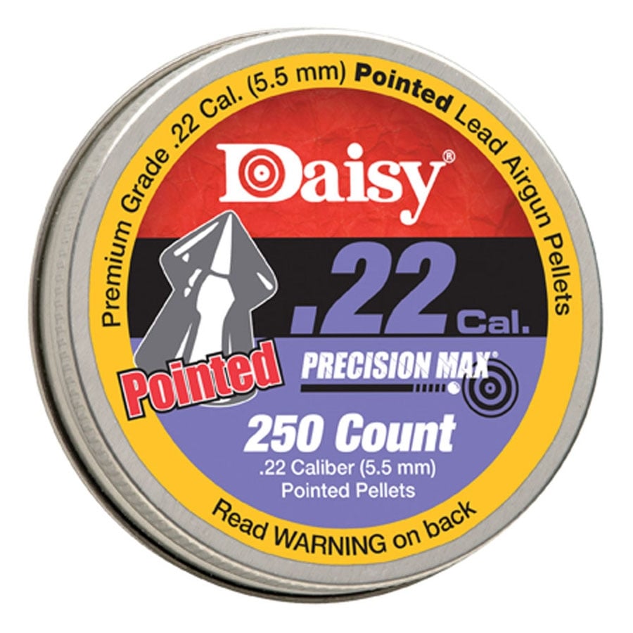 Daisy PrecisionMax 250 count .22 Cal. Pointed Field Pellets 7922 - Daisy Outdoor Products