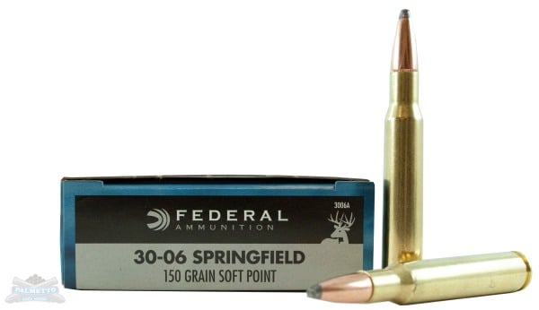 Federal 30-06 150gr SP Power-Shok Ammunition 20rds - 3006A - Federal