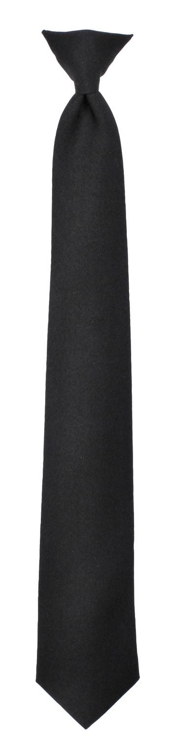 Rothco Rothco Police Issue Clip-On Neckties - Black, 16 In