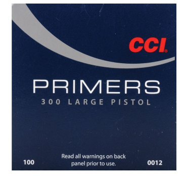 CCI 300 Large Pistol Primers - 0012 - Cci