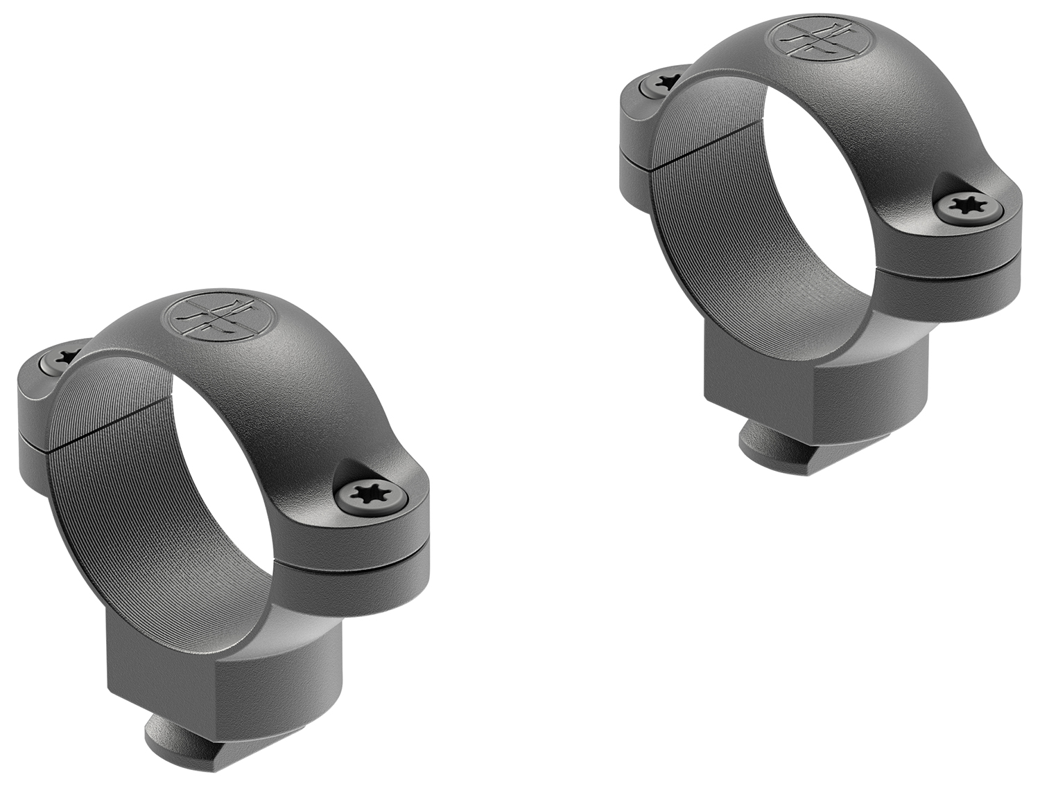 Leupold Dual Dovetail 1" Medium Scope Rings, Matte Black  - 49916 - Leupold