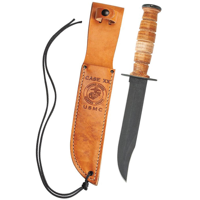 Case Hunter USMC, Fixed Blade Knife, Clip Point - 00334 - Case