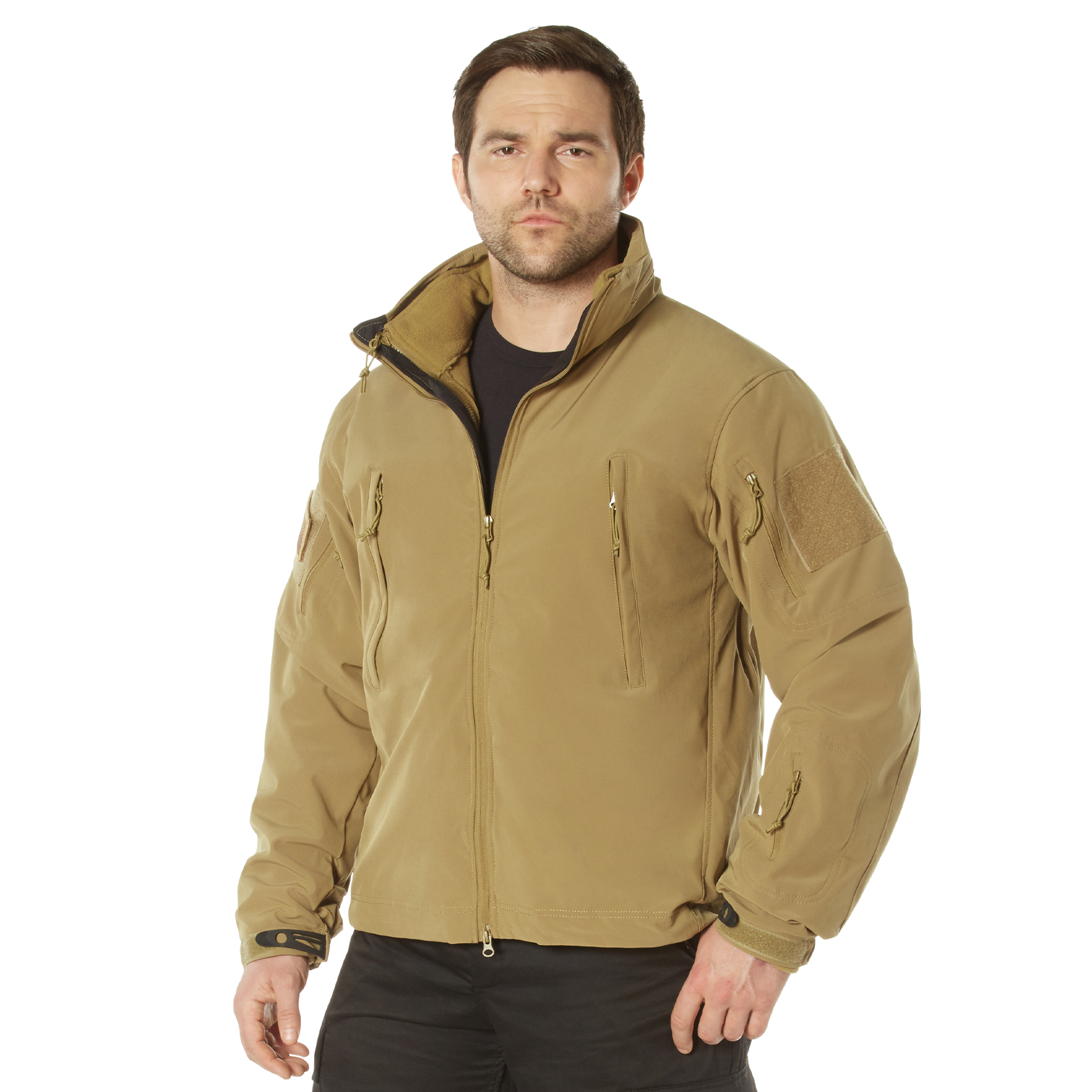 Rothco Rothco 3-In-1 Spec Ops Soft Shell Jacket - Coyote Brown, Medium
