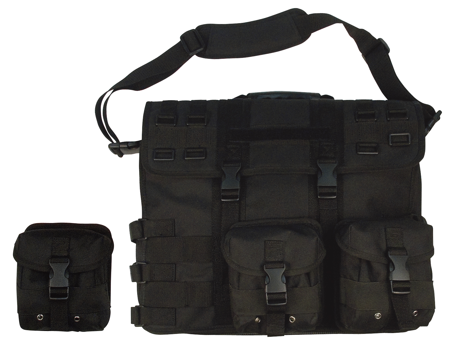 Rothco Rothco Molle Tactical Laptop Briefcase - Black