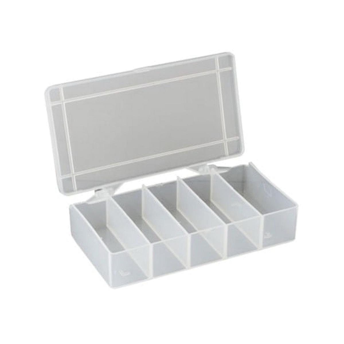 Brownells 5.87" x 3.50" x 1.75" Storage Bin, Clear Pack of 2