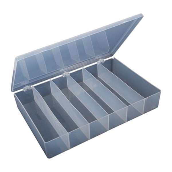 Brownells 12.87" x 8.62" x 2.25" Storage Bin, Clear Pack of 1