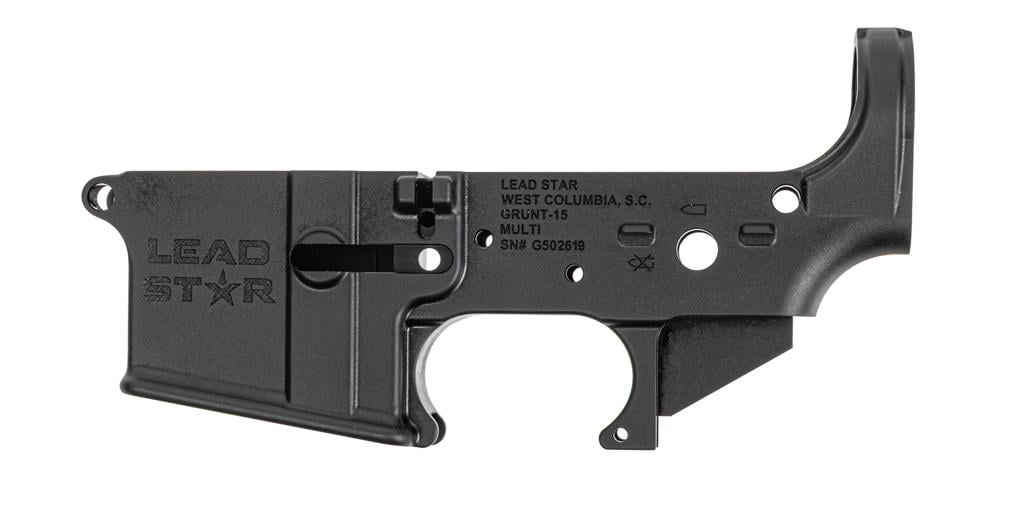 Lead Star Arms Grunt 15 Stripped Multi-Caliber AR-15 Lower Receiver
