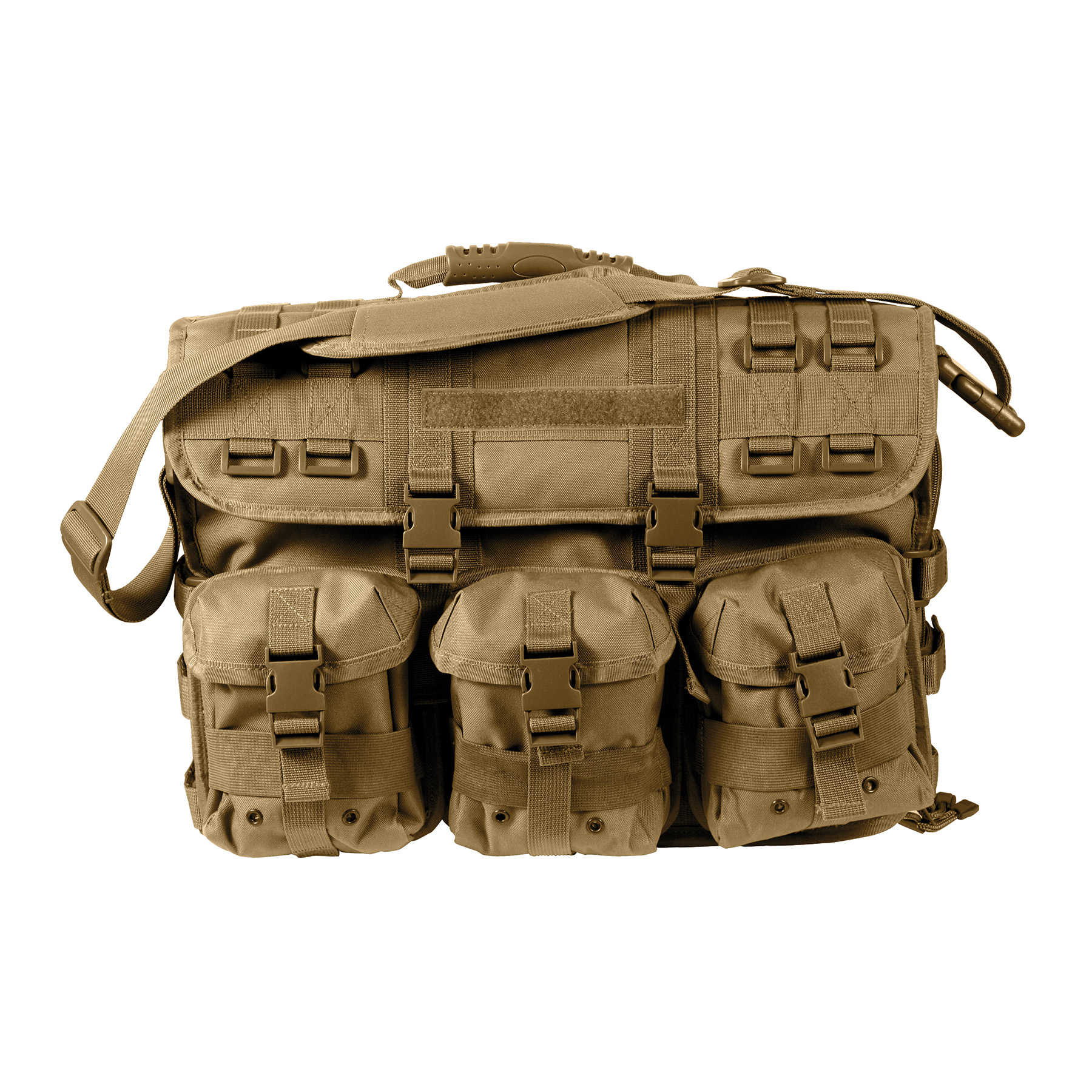 Rothco Molle Tactical Laptop Briefcase - Coyote Brown - Rothco