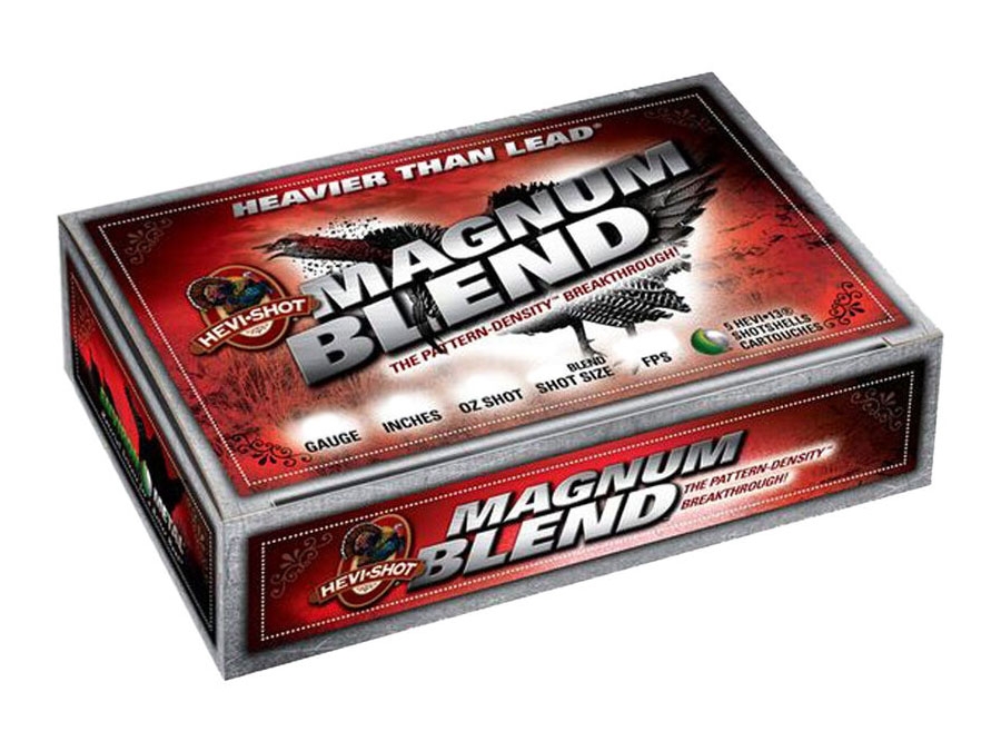 Hevi-Shot 20ga 3" 2oz # 5, 6, & 7 Magnum Blend Shotshell Ammunition 5rds - 00567 - Hevi-Shot