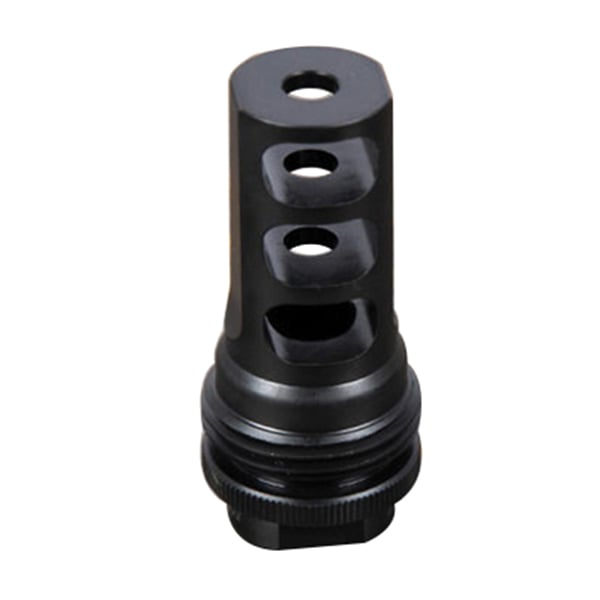 Silencerco 1/2-28 3-Port ARS Muzzle Brake, Black - AC142 - Silencerco
