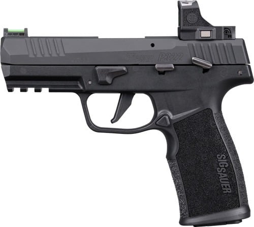 Sig Sauer Sig Sauer P322 Compact 4" 22 LR 20rd Ambi Pistol Suppressor Ready w/ Sig ROMEO-RS Compact- 322CBRS