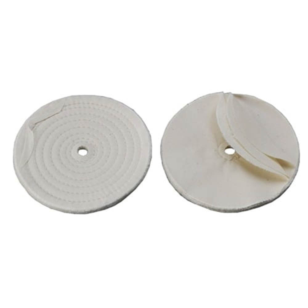 Brownells 6" x 1/2" Stitched Muslin Polishing Wheel