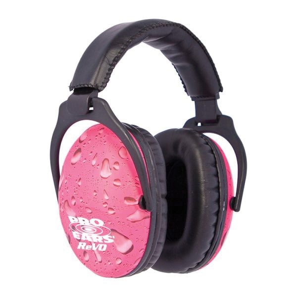 Pro Ears ReVO 25 dB Youth Hearing Protection Passive Earmuff, Pink Rain - PE26UY016 - Pro Ears