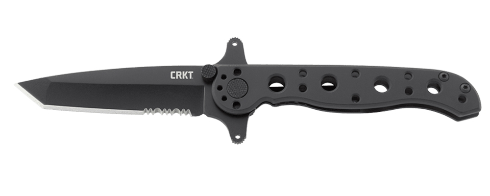 CRKT M16 Special Forces Tanto Knife w/ Triple Point Serrations & Stainless Handle - Crkt