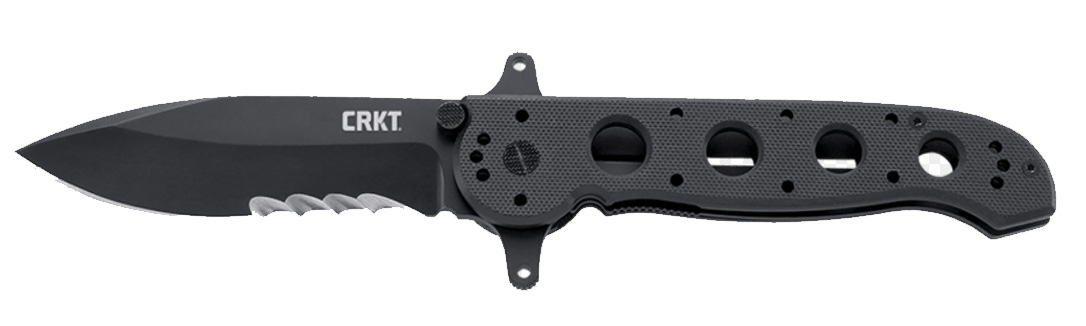 CRKT M21 Special Forces Drop Point Knife, Black - Crkt