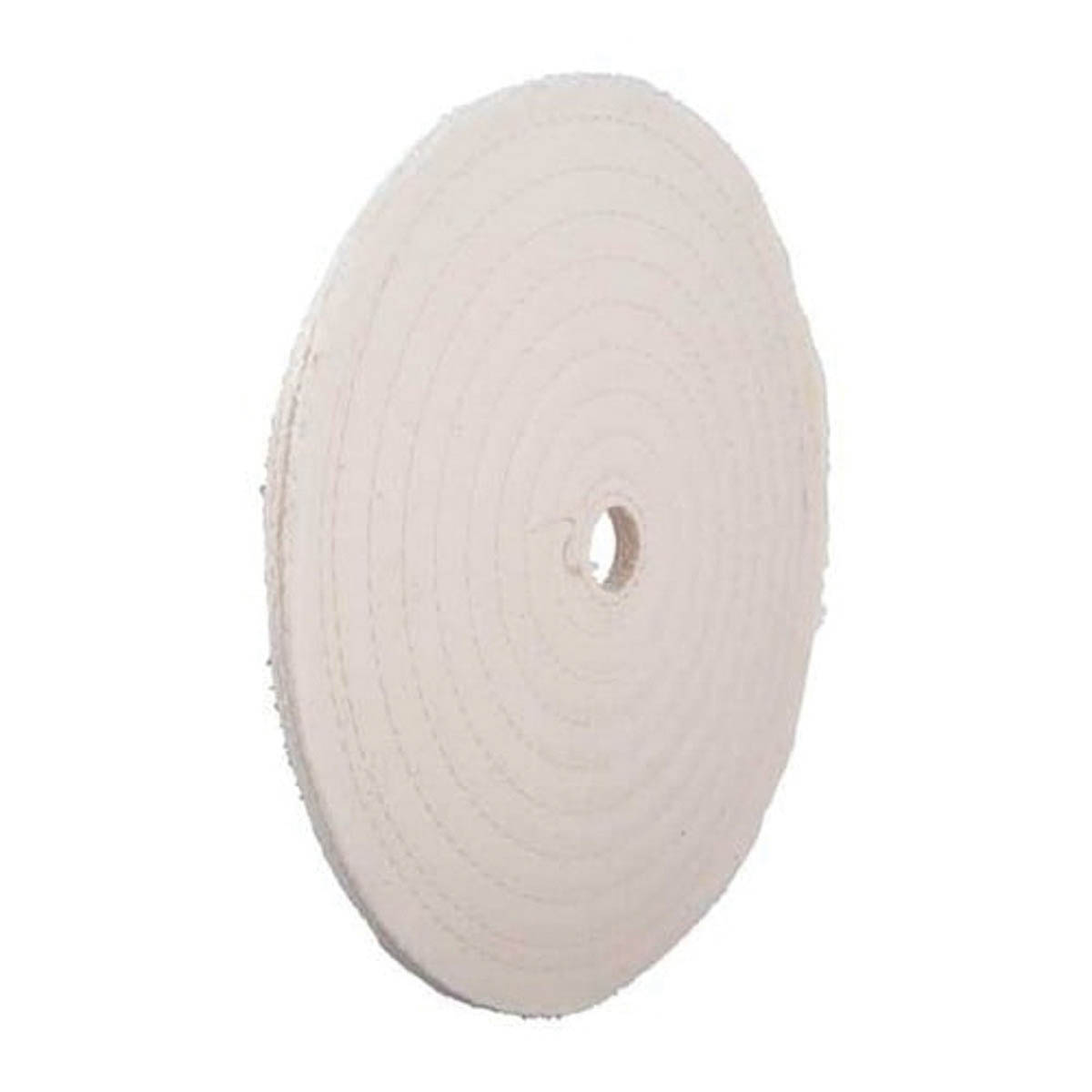 Brownells 8" x 3/4" Stitched Muslin Polishing Wheel