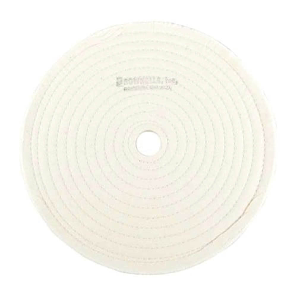 Brownells 10" x 1" Stitched Muslin Polishing Wheel - Brownells