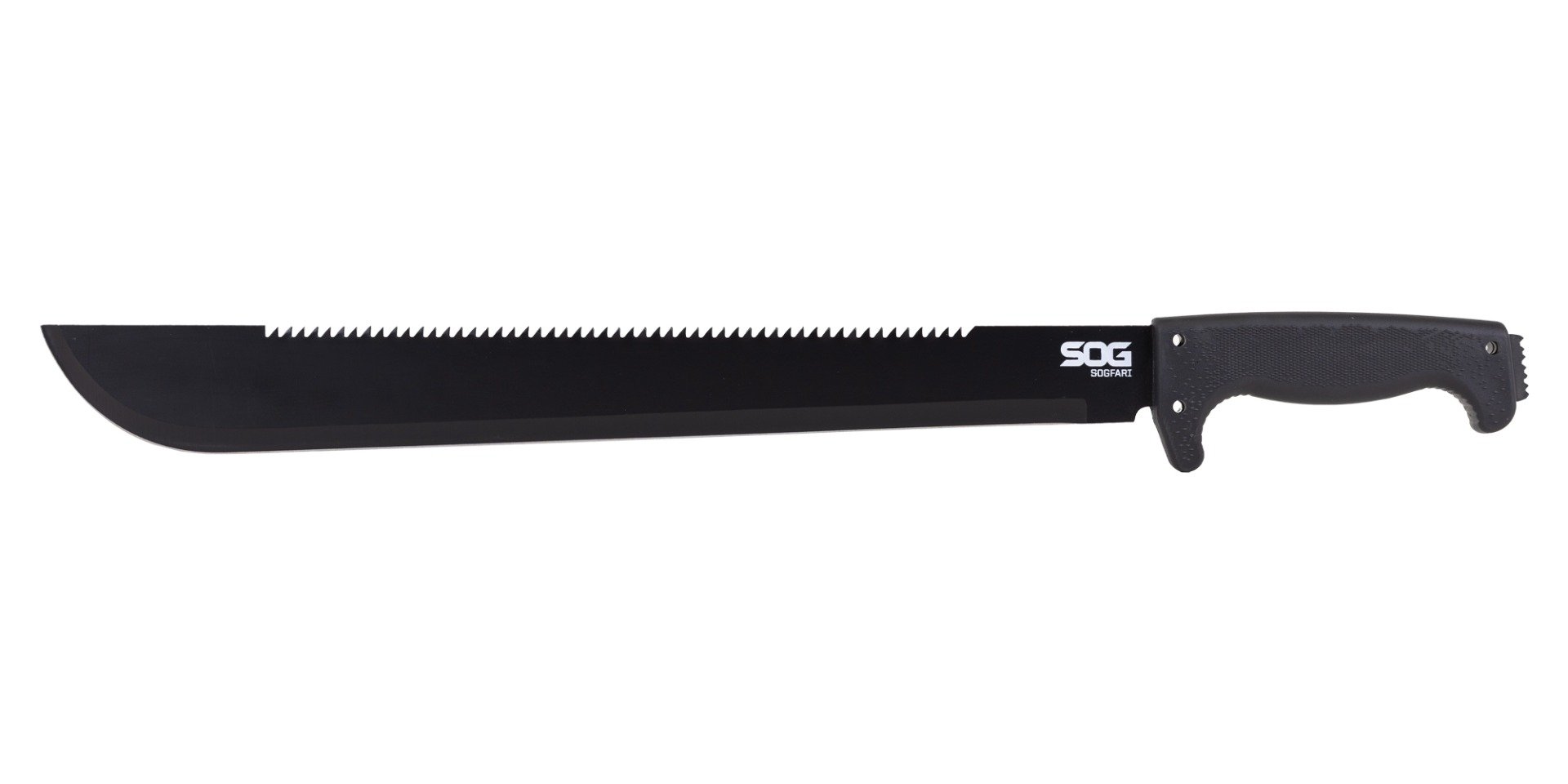 SOG Knives SOGfari 18" Machete, Black - MC02-N - Sog Knives